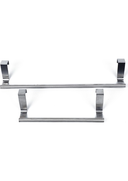 23X2CM Stili Paslanmaz Çelik Banyo Havlu Tutucu Askı Raf Standı Dolap Kapı Askılık Tutucu Organizer Stand Evde Mutfak Aksesuarları (Yurt Dışından)
