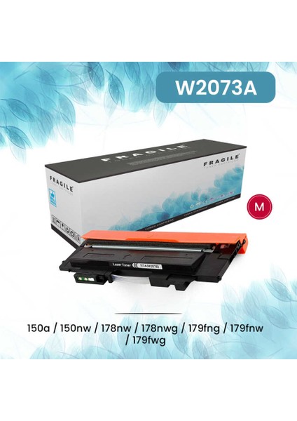 Muadil Kırmızı Toner W2073A - 117A Uyumlu