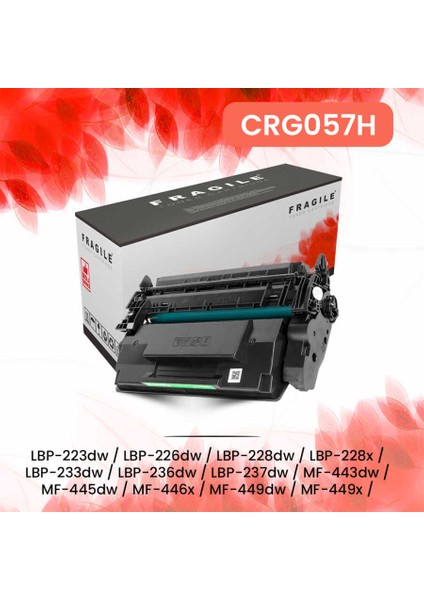 Muadil Toner 3010C002 - CRG057H Uyumlu