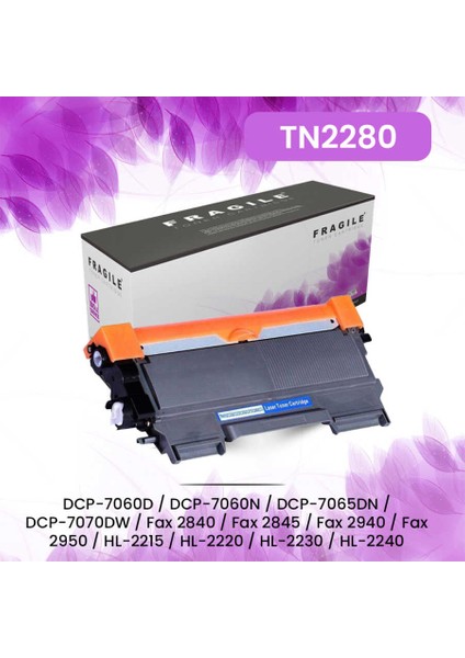 Muadil Toner TN2280 - TN450 Uyumlu