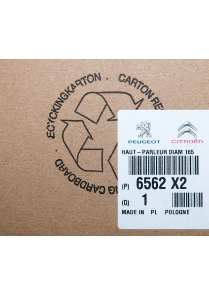 Orijinal Peugeot Citroen Hoparlör Ds 16,5 cm 165 mm C5 C4 C3 C2 6562.X2