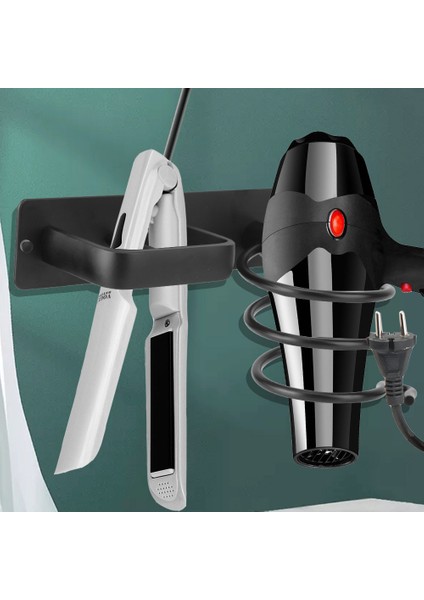 Siyah Stil Paslanmaz Çelik Saç Kurutma Makinesi Rafı Anti-Korozyon Saç Kurutma Makinesi Rafı Standı Raf Banyo Aksesuar Tutucu Saç Kurutma Makinesi Rafı Ev - (Yurt Dışından) fiyatları