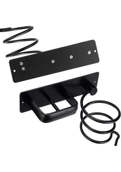 Siyah Stil Paslanmaz Çelik Saç Kurutma Makinesi Rafı Anti-Korozyon Saç Kurutma Makinesi Rafı Standı Raf Banyo Aksesuar Tutucu Saç Kurutma Makinesi Rafı Ev - (Yurt Dışından) indirimleri