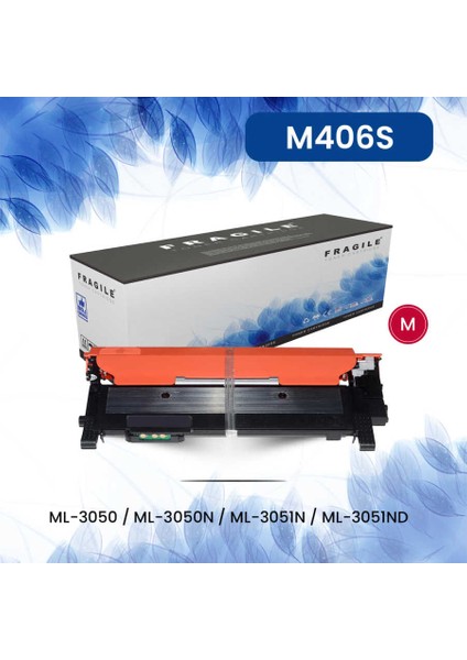 Muadil Kırmızı Toner CLT-M406S - SU256A Uyumlu