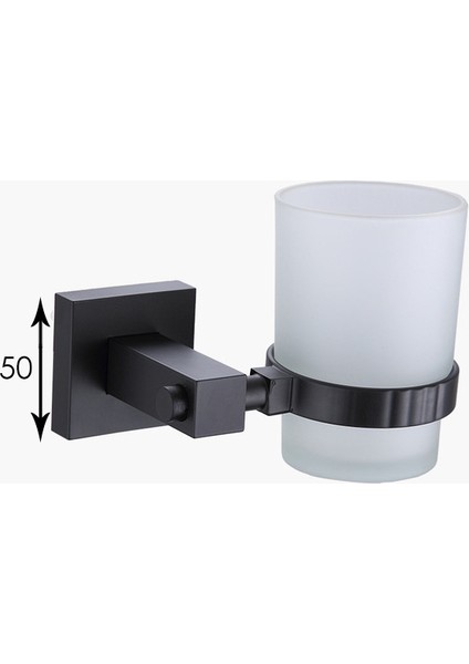 Tek Kupa Stili 55CM Mat Siyah Çift Havlu Askılıklı Banyo Havlu Askısı Uzay Alüminyum Banyo Aksesuarları Havlu Rafı Havlu Halkası Tuvalet Fırçası (Yurt Dışından)