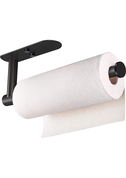 Siyah Stil 2021 Mutfak Banyo Yeni Moda Kendinden Yapışkanlı Kağıt Rulo Tutucu Taşınabilir Kağıt Havlu Rafı Için Mutfak Banyo Gümüş (Yurt Dışından)