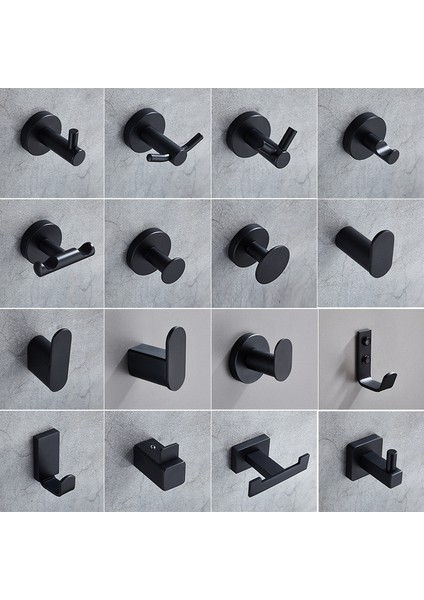 O- Tırnak Stili Banyo Mutfak Askı Kanca Paslanmaz Çelik Duvar Askısı Anahtar Ceket Havlu Kanca Bornoz Kanca Banyo Donanımı (Yurt Dışından) fiyatları