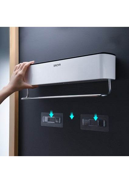 68CM-SIYAH Stil Banyo Duş Raf Banyo Aksesuarları Depolama Sepeti Askı Raf Organizatörü Holder (Yurt Dışından) fırsatları