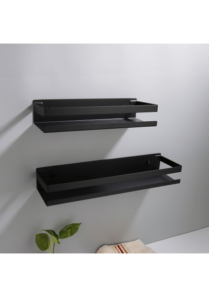 Altın 20CM Tarzı Banyo Aksesuarları 25 cm Modern Mat Siyah Banyo Köşe Rafları Mutfak Duvar Rafı Duş Şampuan Depolama Rafı (Yurt Dışından) fırsatları