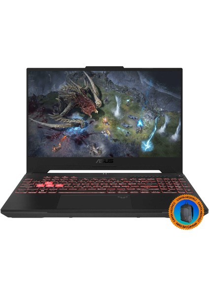 Tuf Gaming A15 FA507NU-LP158A4 Ryzen5 7535HS 16GB 2tbssd RTX4050 15.6" Fullhd Freedos Taşınabilir BILGISAYAR-CNT005