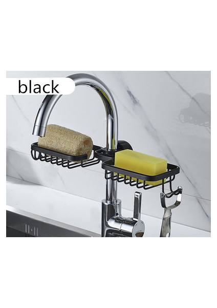 12 Stili Yazın Alüminyum Banyo Mutfak Musluk Saklama Rafı Süzgeç Sepeti Lavabo Bez Rafı Sabun Tutucu Duş Saklama Rafı 7cm (Yurt Dışından)