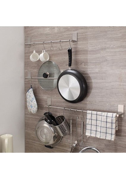 11AG200702-40 Stili Ev Banyosu Için Duvara Monte Havlu Askısı Saklama Rafı Paslanmaz Çelik (Yurt Dışından) fırsatları