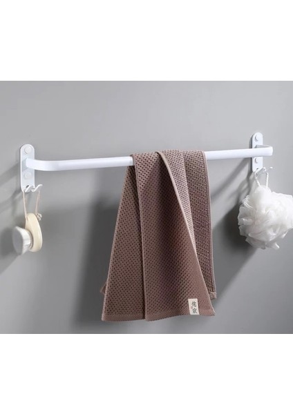 Bir Çubuk 40CM Tarzı Beyaz Boşluk Alüminyum Havlu Askılık Havlu Çubuğu Tuvalet Çok Katmanlı Asma Direk Asma Havlu Askısı Asma Direk Banyo Havlu Askısı (Yurt Dışından)