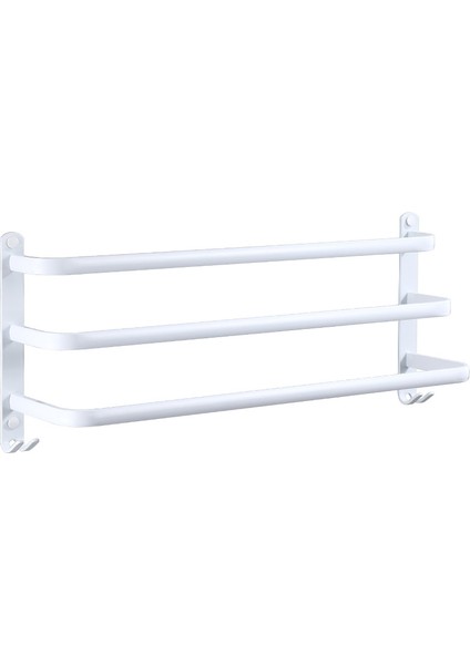 Bir Çubuk 40CM Tarzı Beyaz Boşluk Alüminyum Havlu Askılık Havlu Çubuğu Tuvalet Çok Katmanlı Asma Direk Asma Havlu Askısı Asma Direk Banyo Havlu Askısı (Yurt Dışından) indirimleri