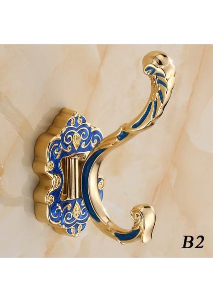 B2 Stili Metal Askılık Havlu Asma Kanca Tutucu Ev Dekoratif Elbise Çanta Şapka Duş Hook Duvar Monte Kapı Donanımı Için Havlu Kıyafet Ceket Çanta Banyo Hook (Yurt Dışından)