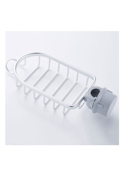 1 Stili Yazın Alüminyum Banyo Mutfak Musluk Saklama Rafı Süzgeç Sepeti Lavabo Bez Rafı Sabun Tutucu Duş Saklama Rafı 7cm (Yurt Dışından)