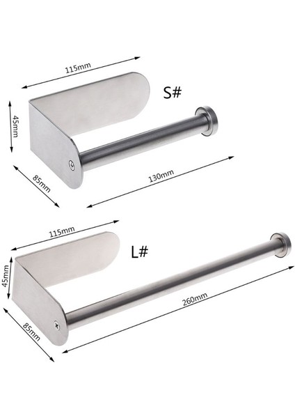 L Tarzı Avrupa Tarzı Yapışkan Dikey Kağıt Havluluk Paslanmaz Çelik Duvara Monte Banyo Mutfak Tuvalet Kağıt Rulo Saklama Rafı (Yurt Dışından) indirimleri