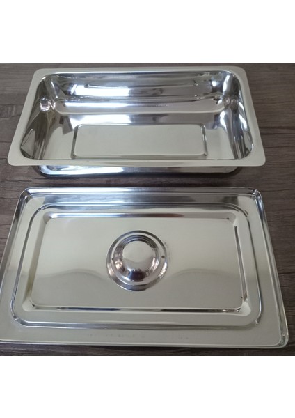 Metal Küvet Kapaklı 20 cm