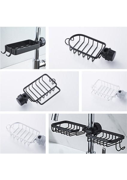 5 Stili Yazın Alüminyum Banyo Mutfak Musluk Saklama Rafı Süzgeç Sepeti Lavabo Bez Rafı Sabun Tutucu Duş Saklama Rafı 7cm (Yurt Dışından) modelleri