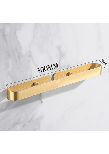 30CM Tarzı Fırçalanmış Altın Banyo Tuvalet Kağıt Tutucu Telefon Tutucu Duvara Monte Tuvalet Kağıt Tutucu Raf Havlu Askısı Çamaşır Askısı - (Yurt Dışından)