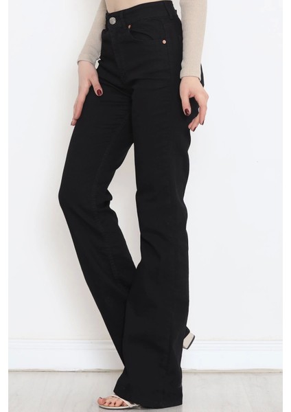 Ispanyol Paça Kot Pantolon Siyah3 - 11878.1431. indirimleri