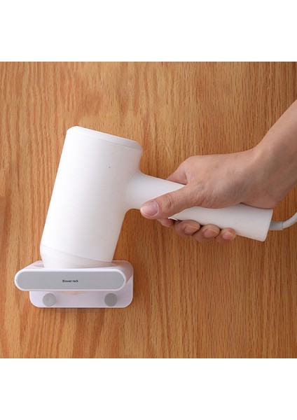 Beyaz Gri Tarzı Duvar Monteli Saç Kurutma Makinesi Askısı Raf Organizer Banyo Aksesuarları Saç Kurutma Makinesi (Yurt Dışından) modelleri