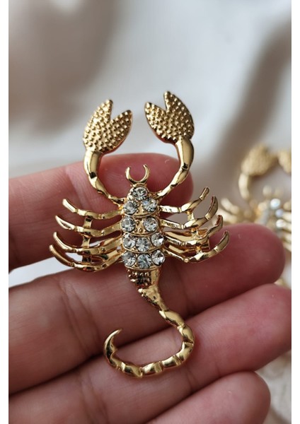 Mysticscorpio Akrep Broşu