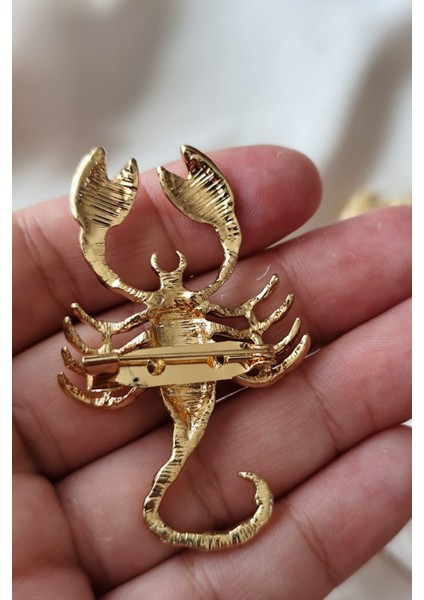 Mysticscorpio Akrep Broşu
