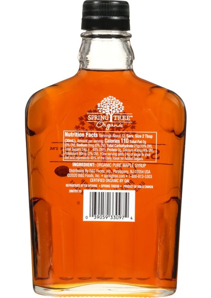 Organic Pure Maple Syrup 370 ml fiyatları