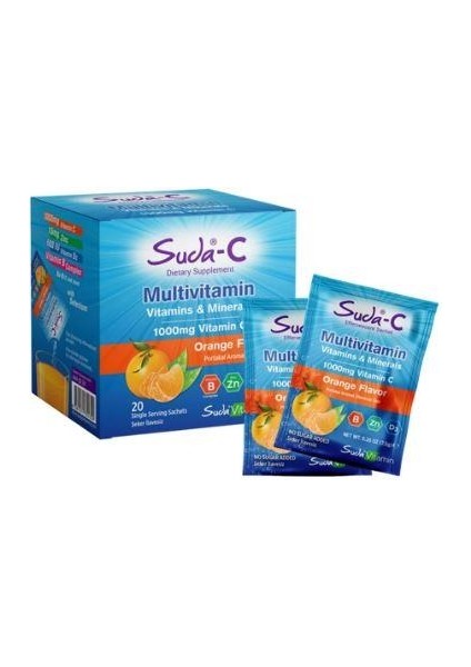 Multivitamin 1000 Mg Vitamin C 20 Saşe