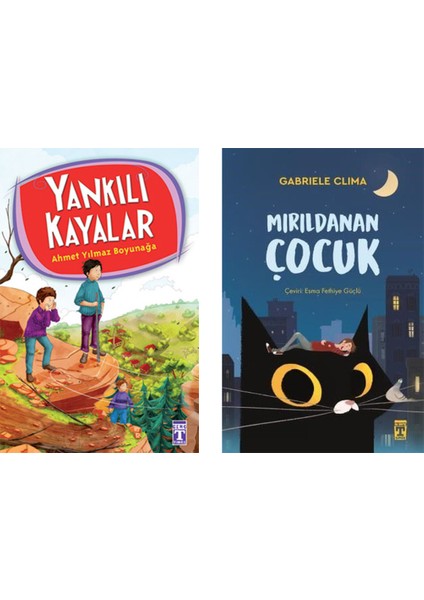 Yankılı Kayalar - Mırıldanan Çocuk 2 Kitap