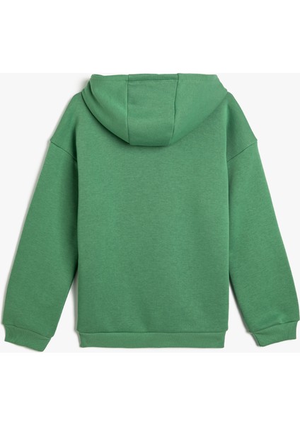 Kapşonlu Sweatshirt Anime Baskılı Uzun Kollu fiyatları