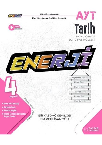 YKS AYT Enerji Konu Özetli Soru Fasikülleri