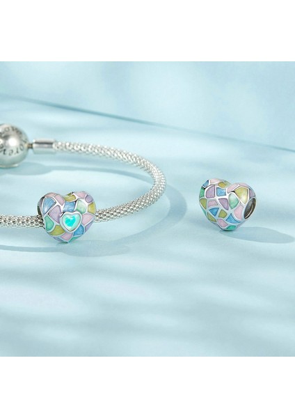 Pendant Charm Rainbow Heart Kadınlar Için Karşılaştırılmış Farklı Bileklikler ve Kolye 925 Gümüş (Yurt Dışından) fiyatları
