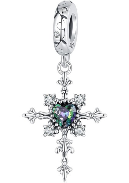 Pendant Charm Kısaca Bağlantı Kadınlar Için Karşılaştırılmış Farklı Bileklikler ve Kolye 925 Gümüş (Yurt Dışından)