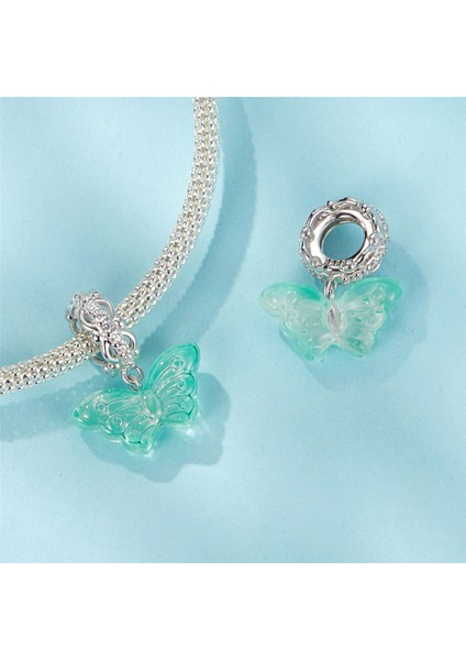 Pendant Charm Yeşil Butterfly Kadınlar Için Karşılaştırılmış Farklı Bileklikler ve Kolye 925 Gümüş (Yurt Dışından) fiyatları