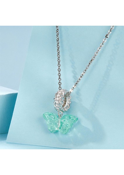 Pendant Charm Yeşil Butterfly Kadınlar Için Karşılaştırılmış Farklı Bileklikler ve Kolye 925 Gümüş (Yurt Dışından) indirimleri