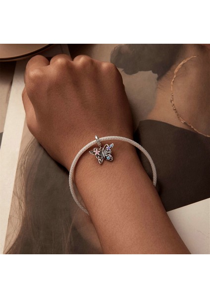 Pendant Charm Çiçek Kelebek Kadınlar Için Karşılaştırılmış Farklı Bileklikler ve Kolye 925 Gümüş (Yurt Dışından) fırsatları