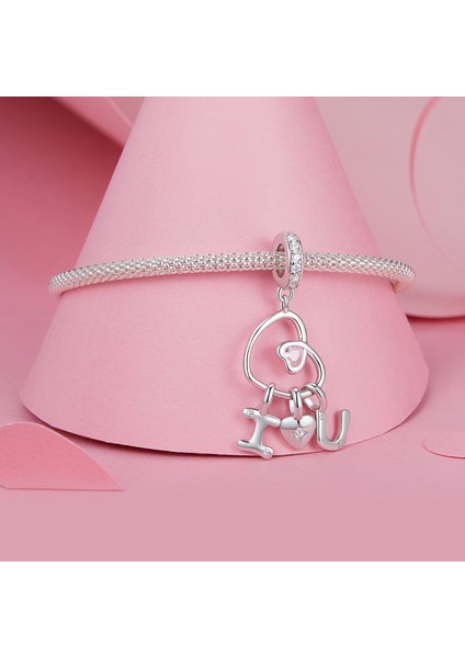 Pendant Charm Letter Love Pendant Kadınlar Için Karşılaştırılmış Farklı Bileklikler ve Kolye 925 Gümüş (Yurt Dışından) fiyatları