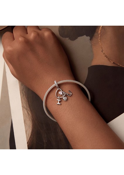 Pendant Charm Letter Love Pendant Kadınlar Için Karşılaştırılmış Farklı Bileklikler ve Kolye 925 Gümüş (Yurt Dışından) modelleri