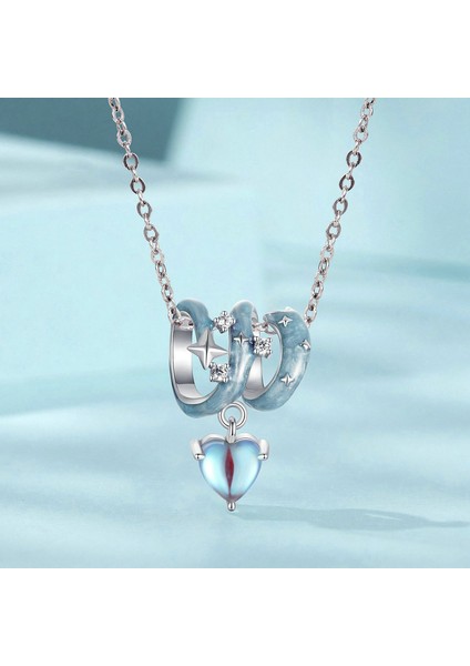 Pendant Charm Yıldız Gece Kadınlar Için Karşılaştırılmış Farklı Bileklikler ve Kolye 925 Gümüş (Yurt Dışından) indirimleri