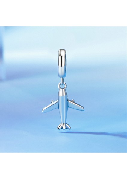 Pendant Charm Mini Airplane Kadınlar Için Karşılaştırılmış Farklı Bileklikler ve Kolye 925 Gümüş (Yurt Dışından) indirimleri