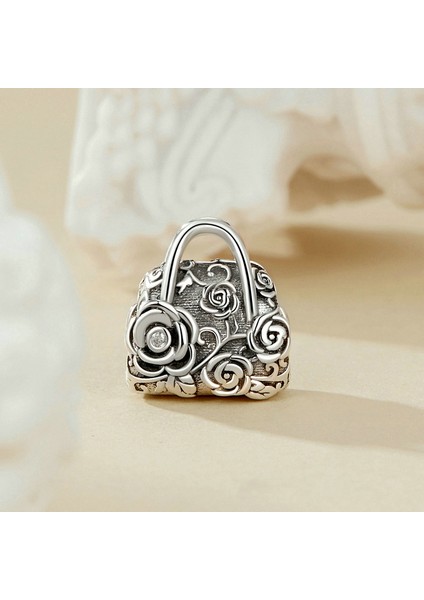 Pendant Charm Rose Sachet Kadınlar Için Karşılaştırılmış Farklı Bileklikler ve Kolye 925 Gümüş (Yurt Dışından) indirimleri