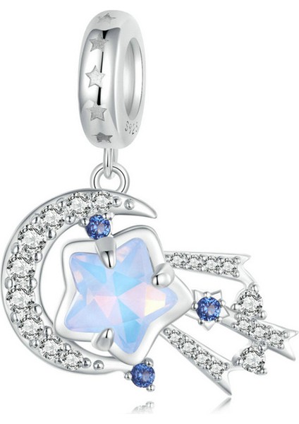 Pendant Charm Dreamy Meteor Kadınlar Için Karşılaştırılmış Farklı Bileklikler ve Kolye 925 Gümüş (Yurt Dışından)