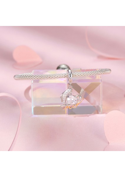 Pendant Charm Annemin Günü Kalp Kanalı Pendant Kadınlar Için Karşılaştırılmış Farklı Bileklikler ve Kolye 925 Gümüş (Yurt Dışından) modelleri