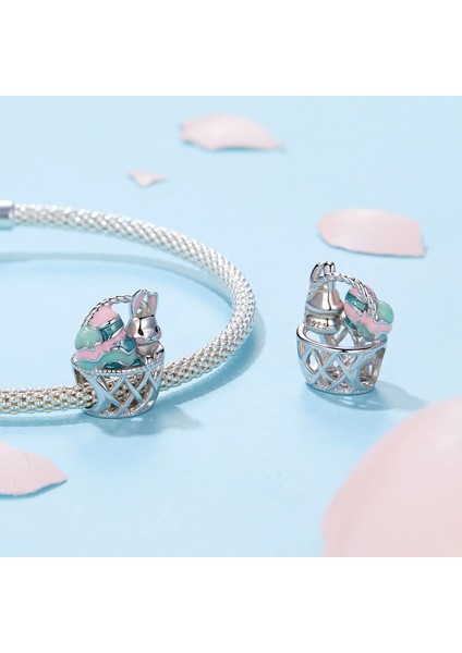 Pendant Charm Tavşan Yumurta Kadınlar Için Karşılaştırılmış Farklı Bileklikler ve Kolye 925 Gümüş (Yurt Dışından) fiyatları