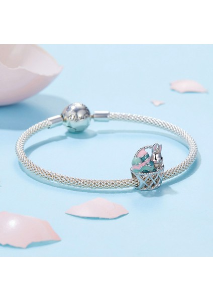 Pendant Charm Tavşan Yumurta Kadınlar Için Karşılaştırılmış Farklı Bileklikler ve Kolye 925 Gümüş (Yurt Dışından) modelleri