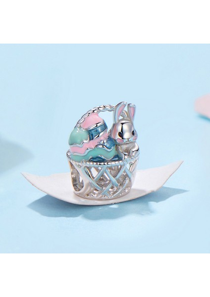 Pendant Charm Tavşan Yumurta Kadınlar Için Karşılaştırılmış Farklı Bileklikler ve Kolye 925 Gümüş (Yurt Dışından) indirimleri