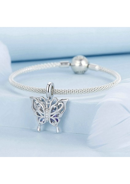 Pendant Charm Kelebek Pendant Kadınlar Için Karşılaştırılmış Farklı Bileklikler ve Kolye 925 Gümüş (Yurt Dışından) modelleri