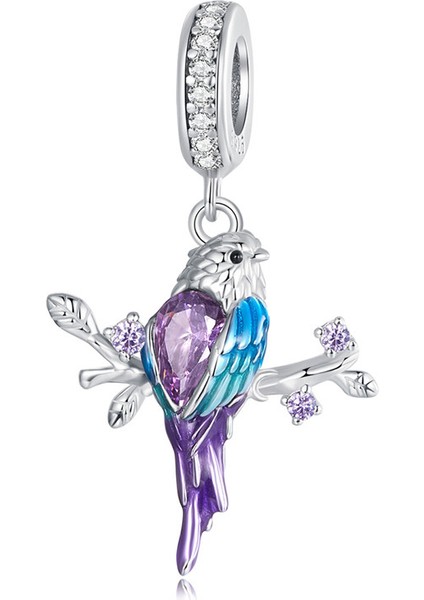 Pendant Charm Kingfisher Kadınlar Için Karşılaştırılmış Farklı Bileklikler ve Kolye 925 Gümüş (Yurt Dışından)